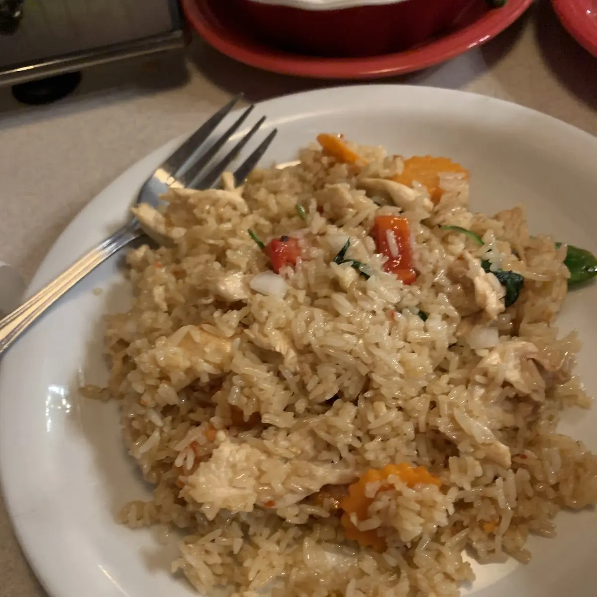 Basil Fried Rice Chicken