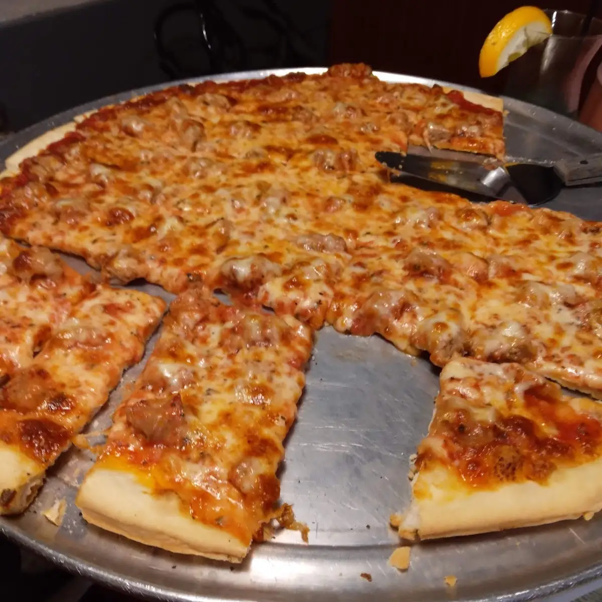 Italian Sausage Pizza