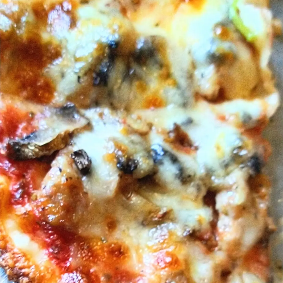 Sausage and Mushroom Pizza