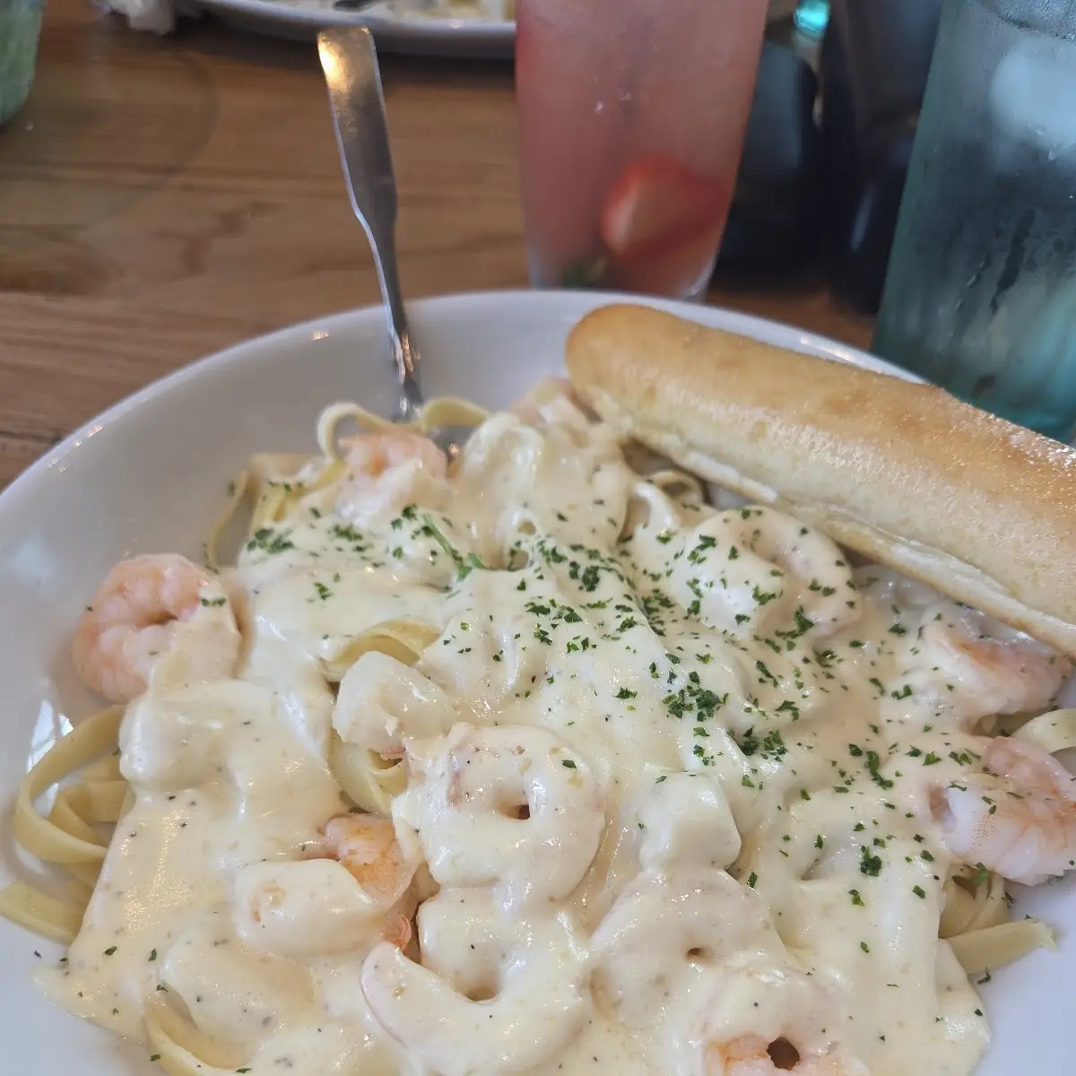 Shrimp Alfredo