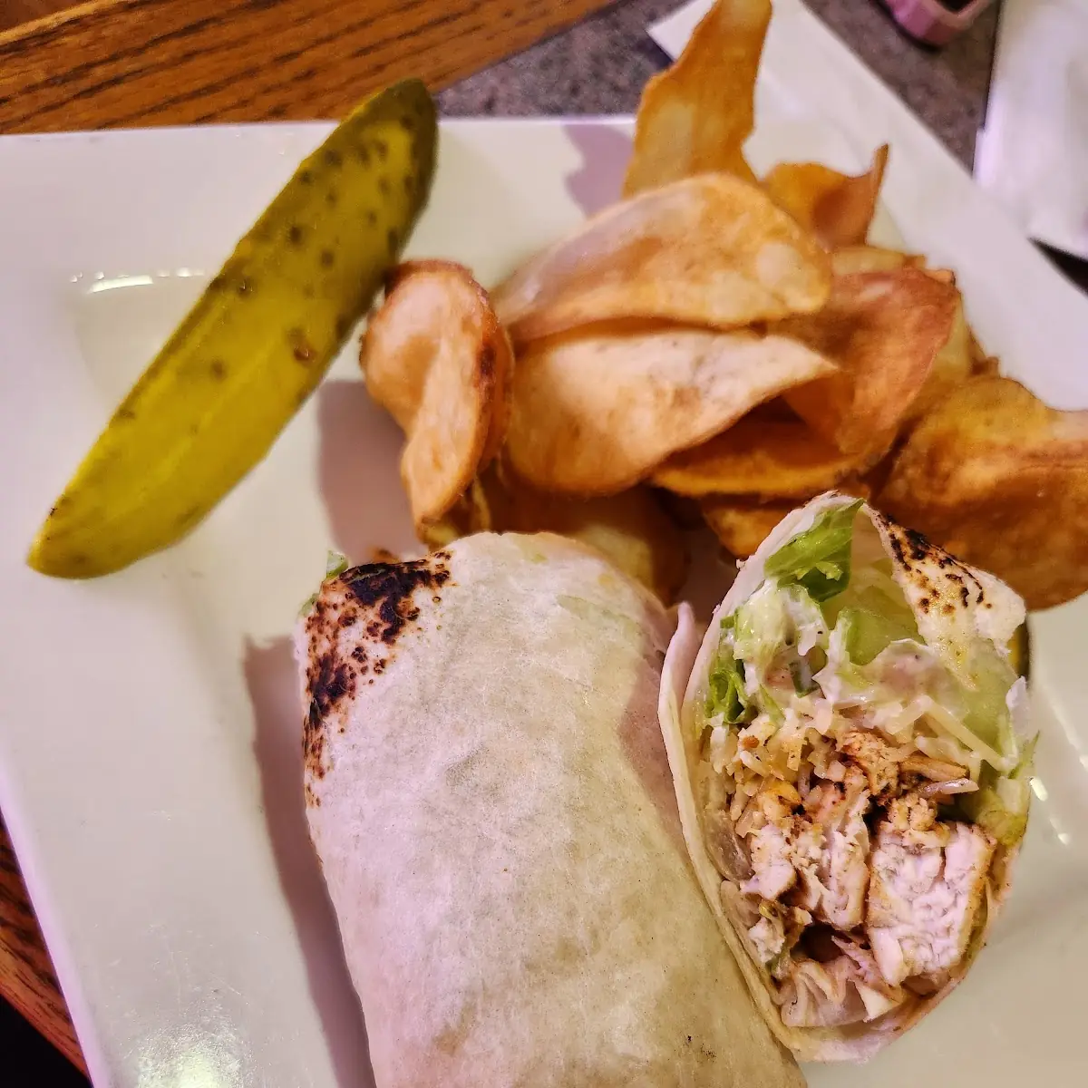Chicken Caesar Wrap