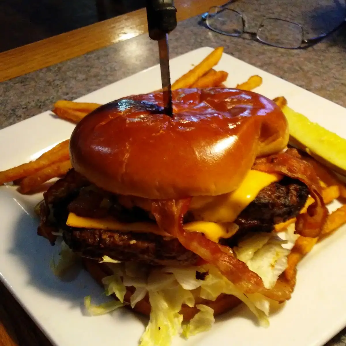 Double Bacon Cheeseburger Deluxe