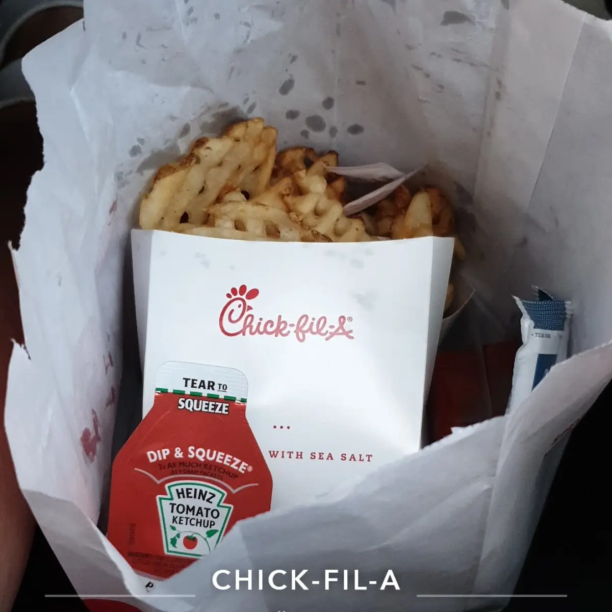Chick-Fil-A Sauce Flavored Waffle Potato Chips