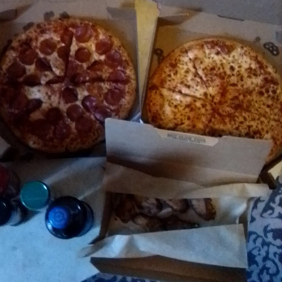 Pepperoni Pizza & Cheese Pizza