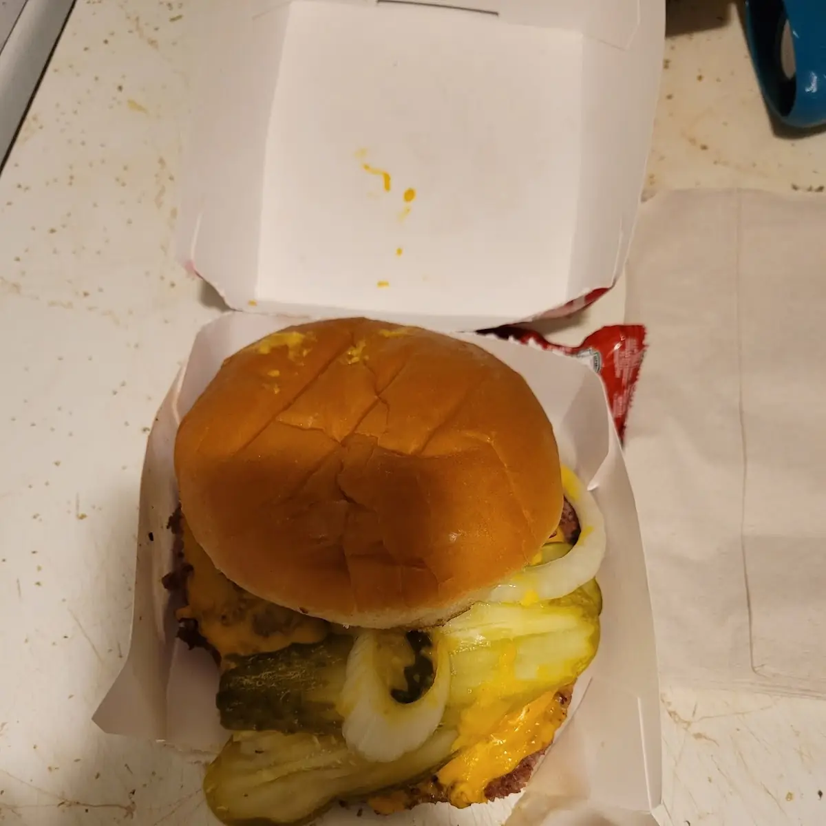 Freddys Original Double Cheeseburger