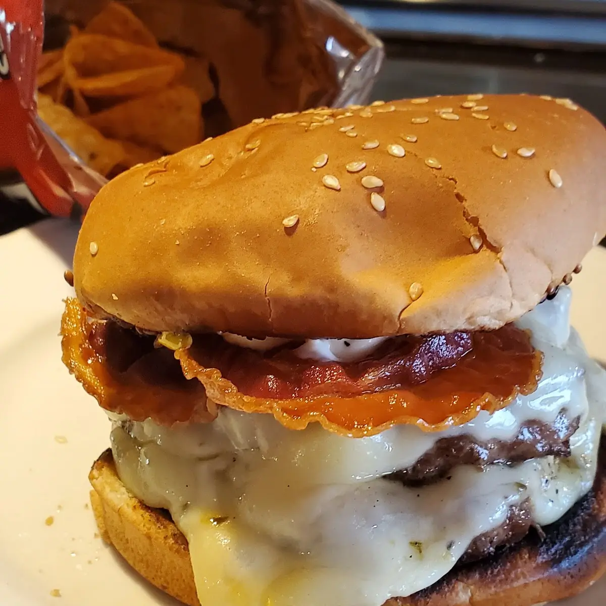 Mushroom Swiss Burger
