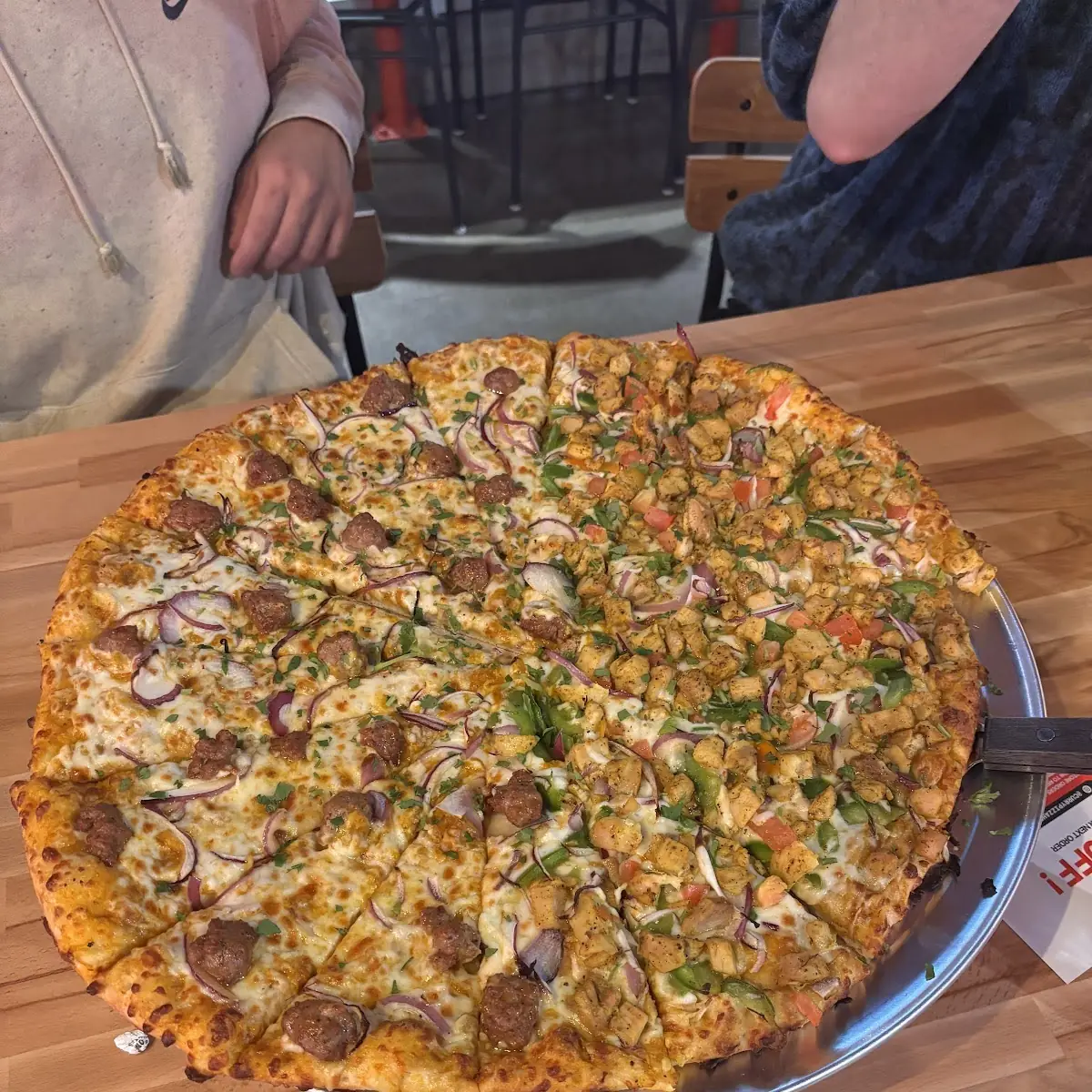 Lamb Curry Pizza