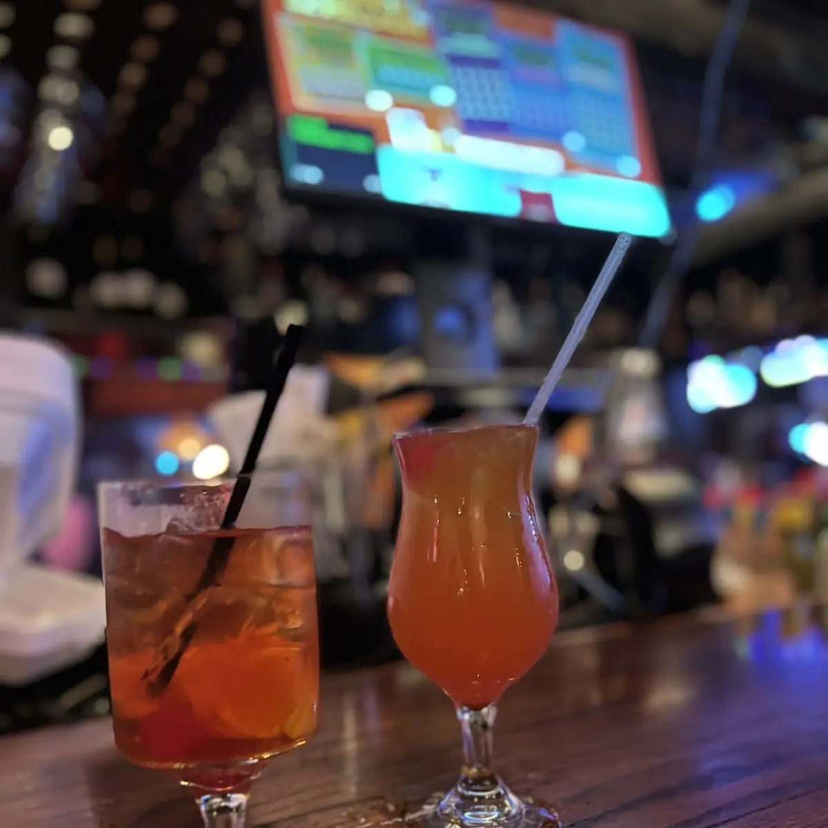 Old Fashion and Rum Punch