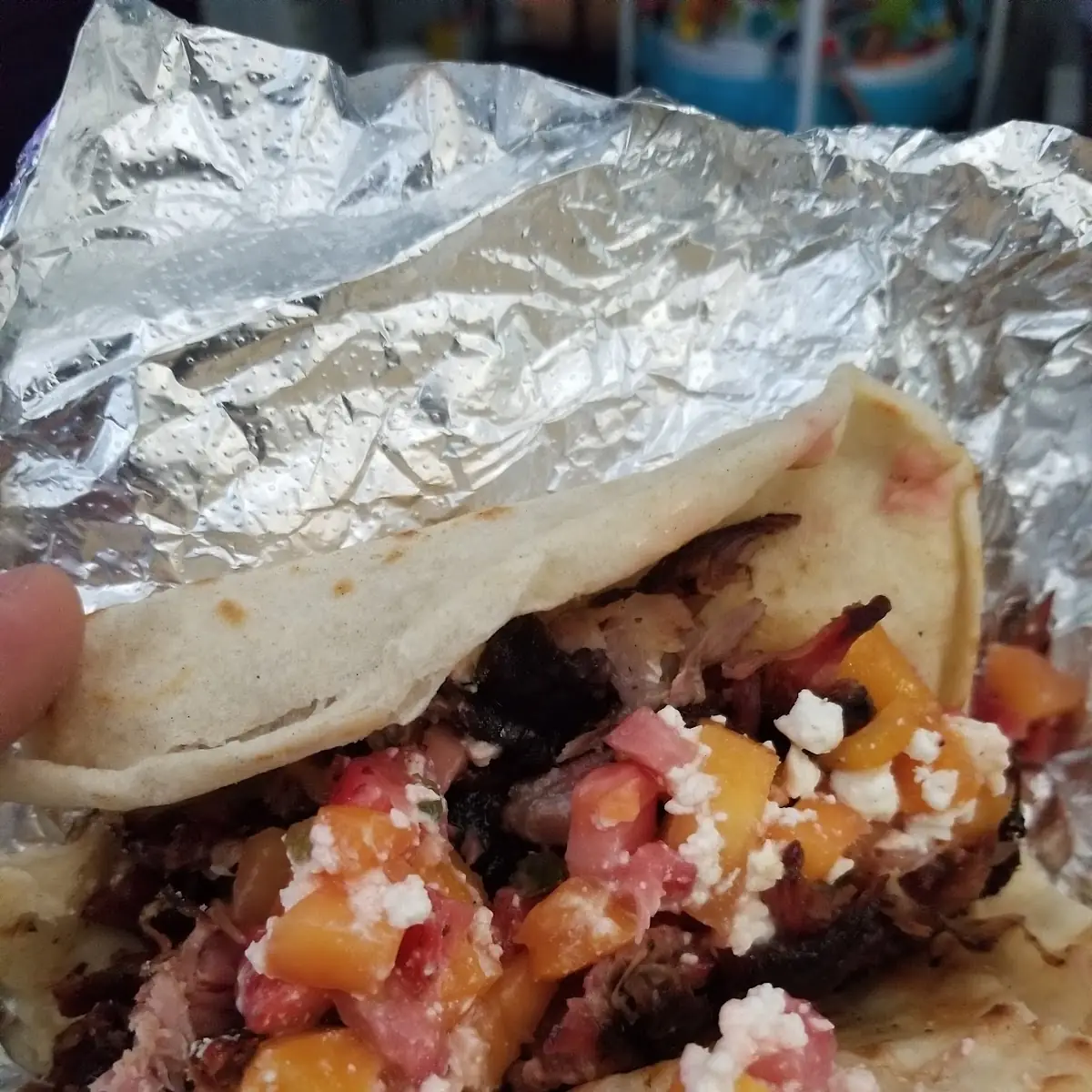 BBQ Rib Taco