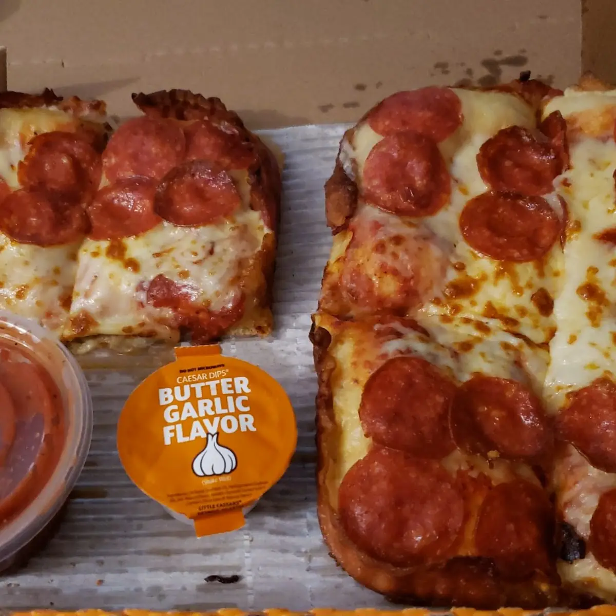 Deep Dish Pepperoni Pizza