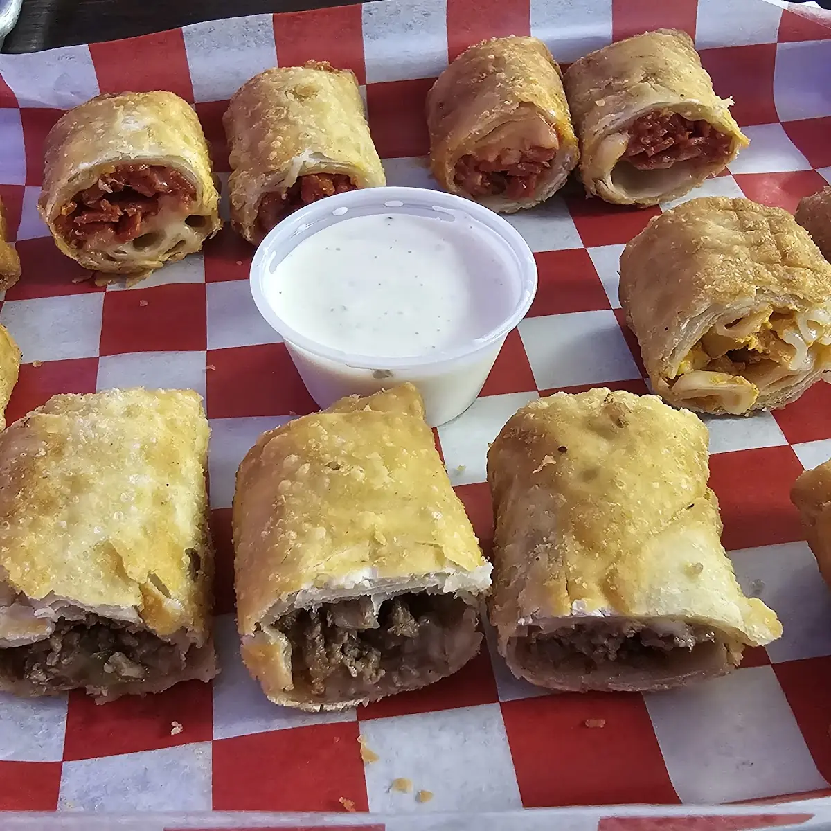 Egg Roll Sampler Platter