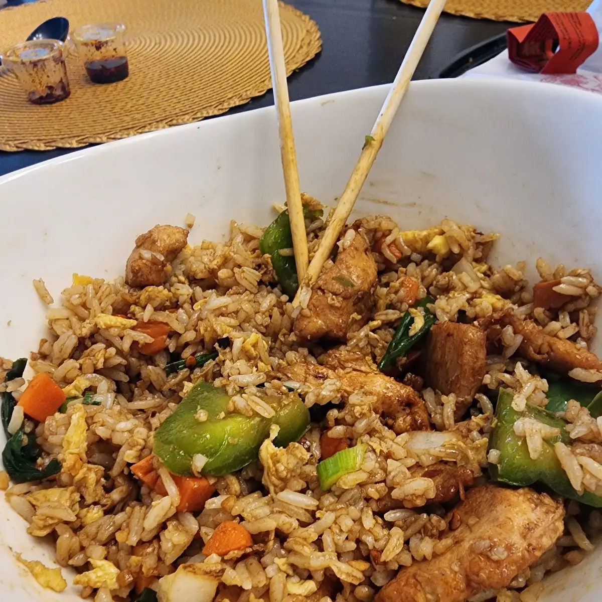 Salt & Pepper Chicken Fried Rice