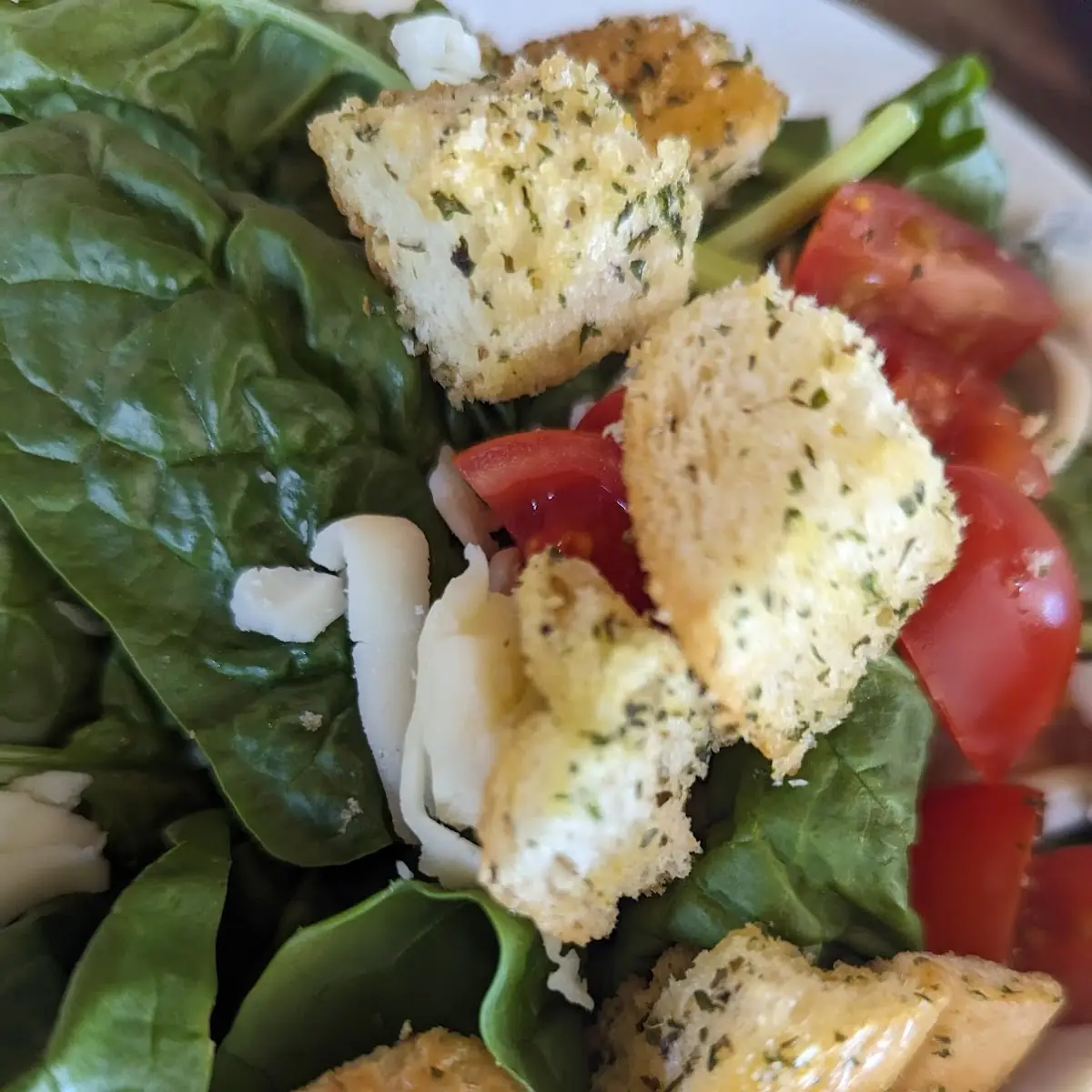 Spinach Side Salad