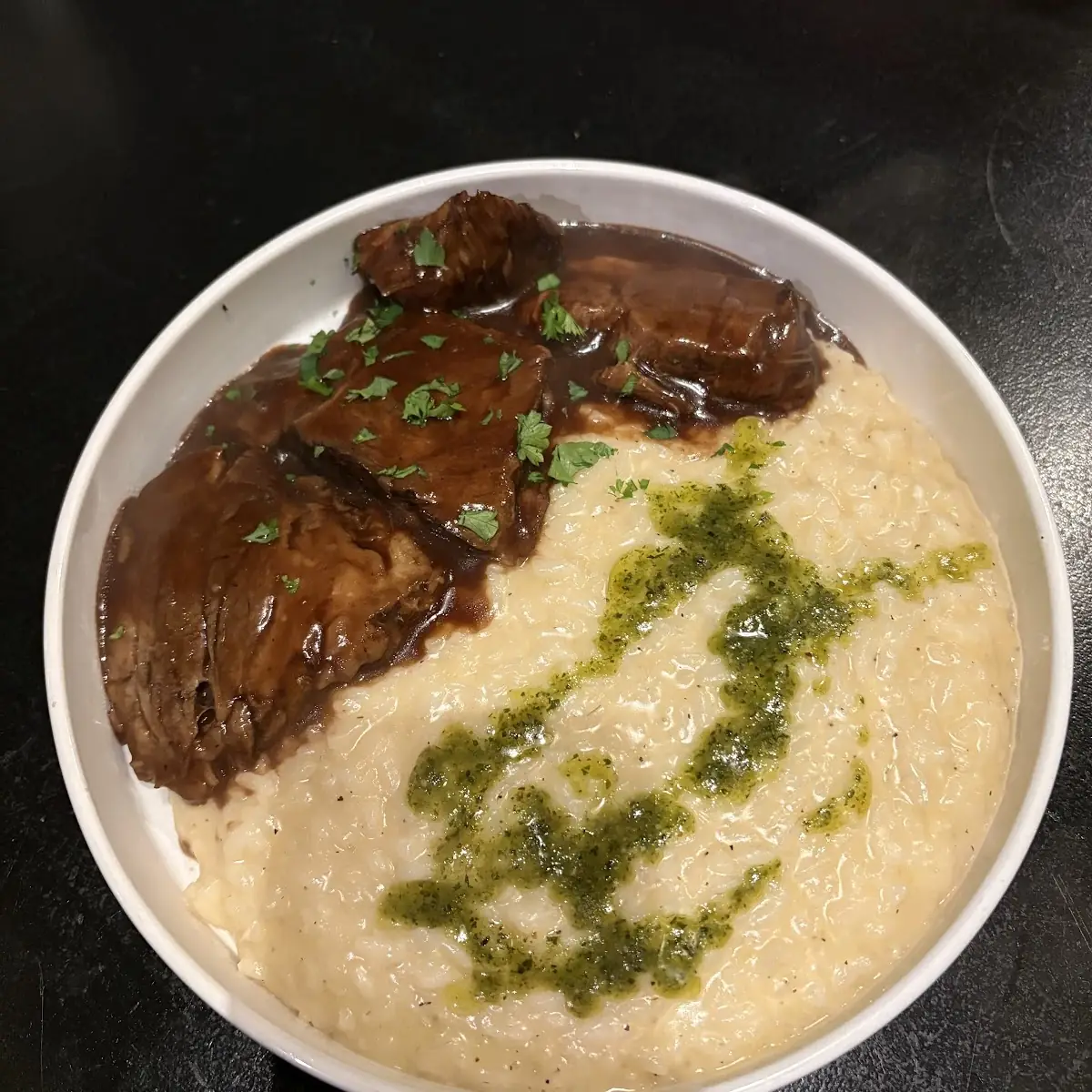 Short Rib Risotto