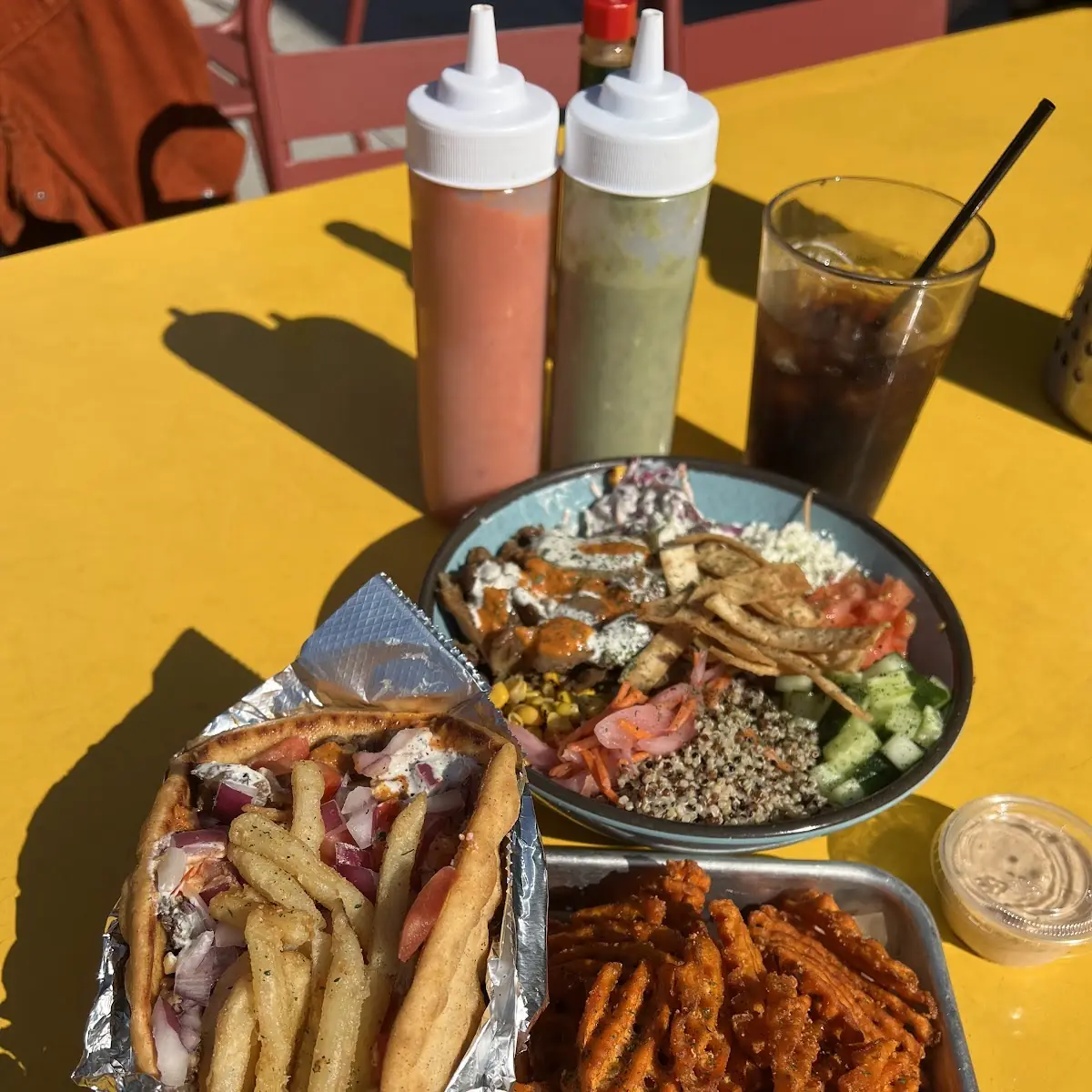 Waffle Fries Sweet Potato