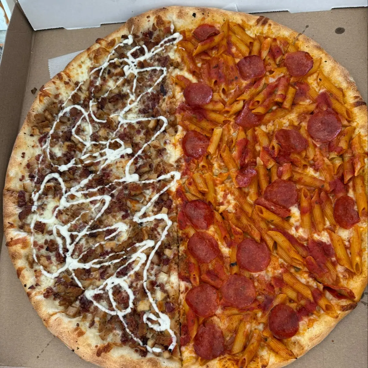 Half Chicken Bacon Ranch