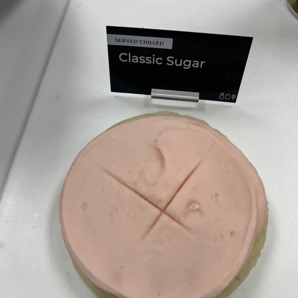 Sugar Cookie with Pink Icing