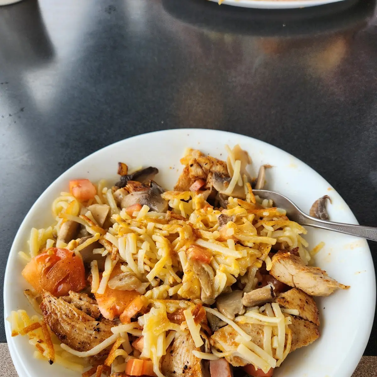 Chicken Melt Hashbrown Bowl