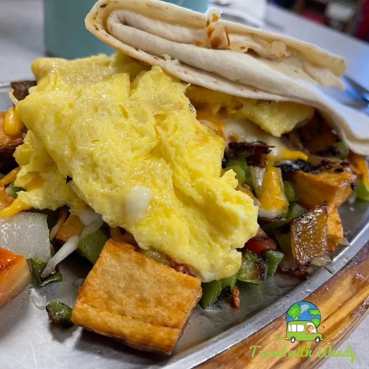 Veggie Scrambled Eggs