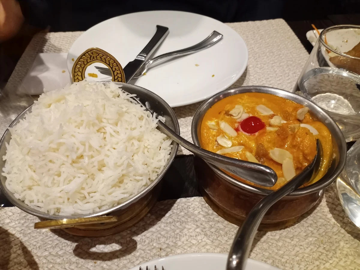 Chicken Korma & Basmati Rice, Marigold Indian Bistro