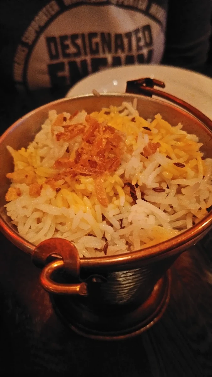 Saffron Rice, Marigold Indian Bistro