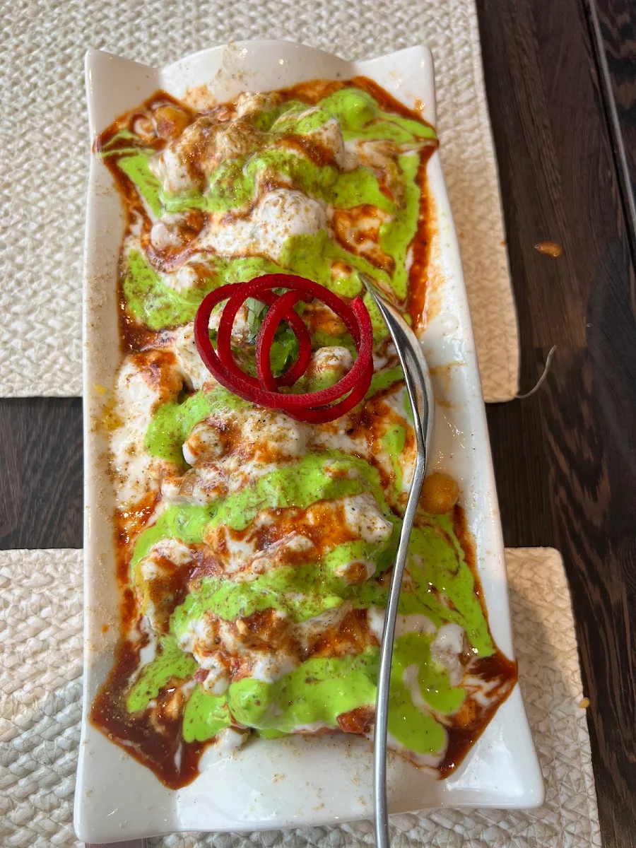 Samosa Chaat, Marigold Indian Bistro