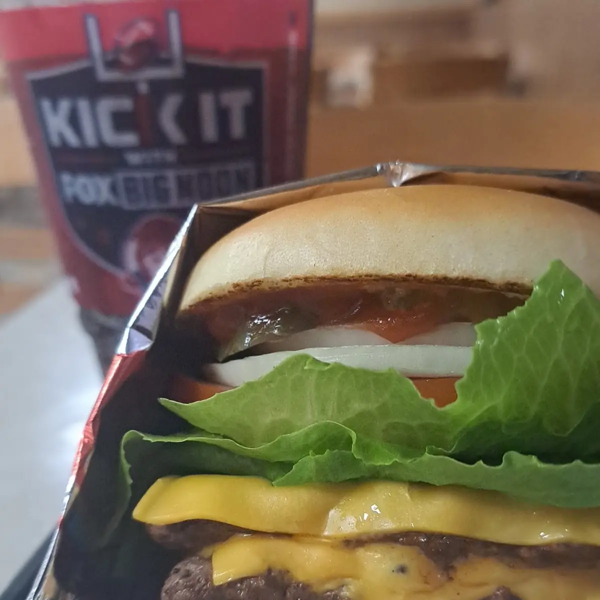 Daves Double Cheeseburger