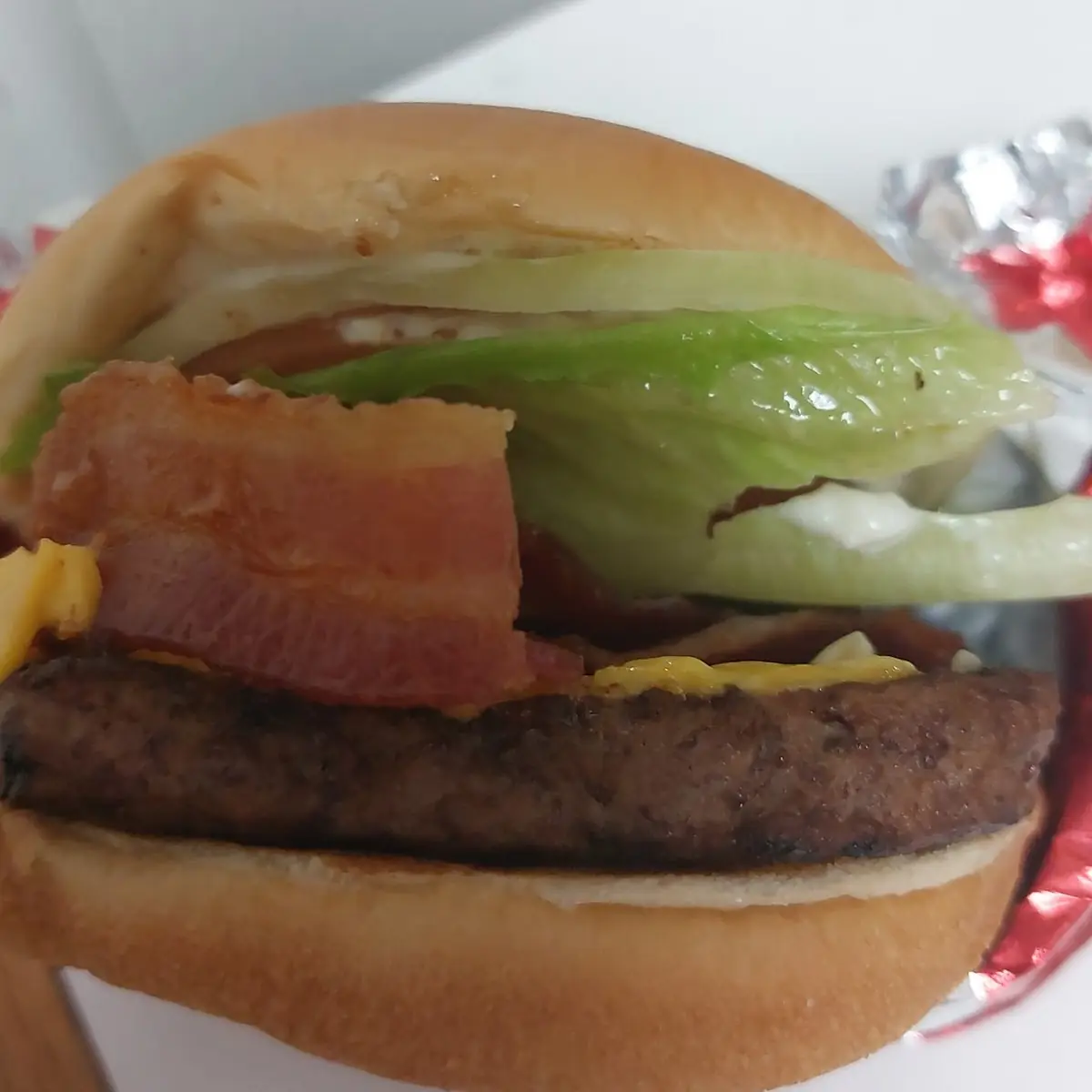 Jr Bacon Cheeseburger