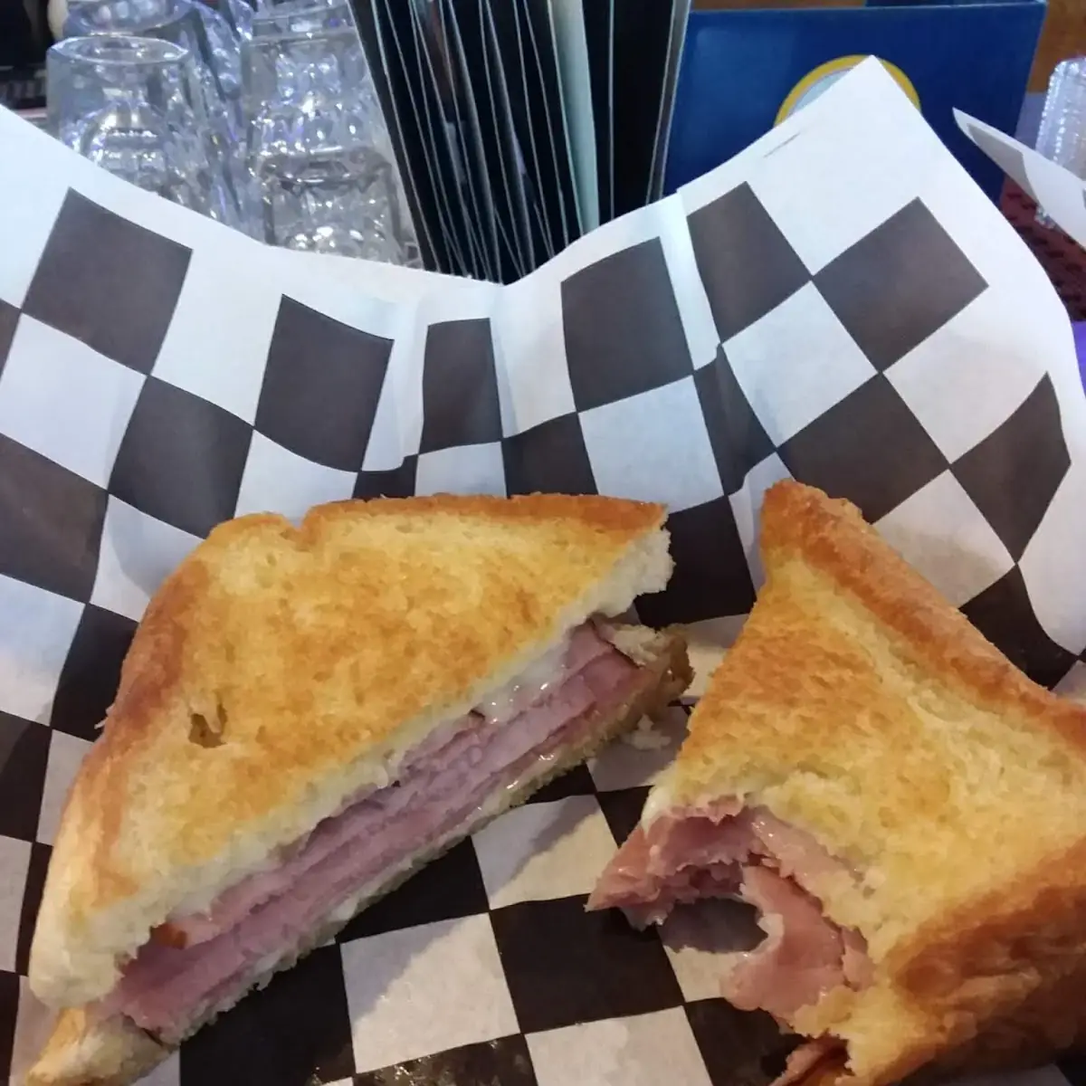 Ham and Cheese Sandwich