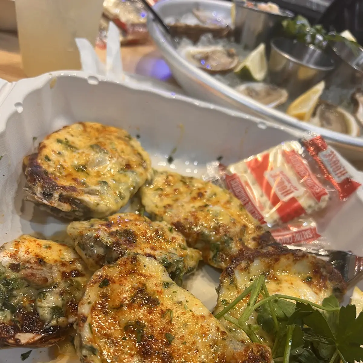 Oysters Rockefeller