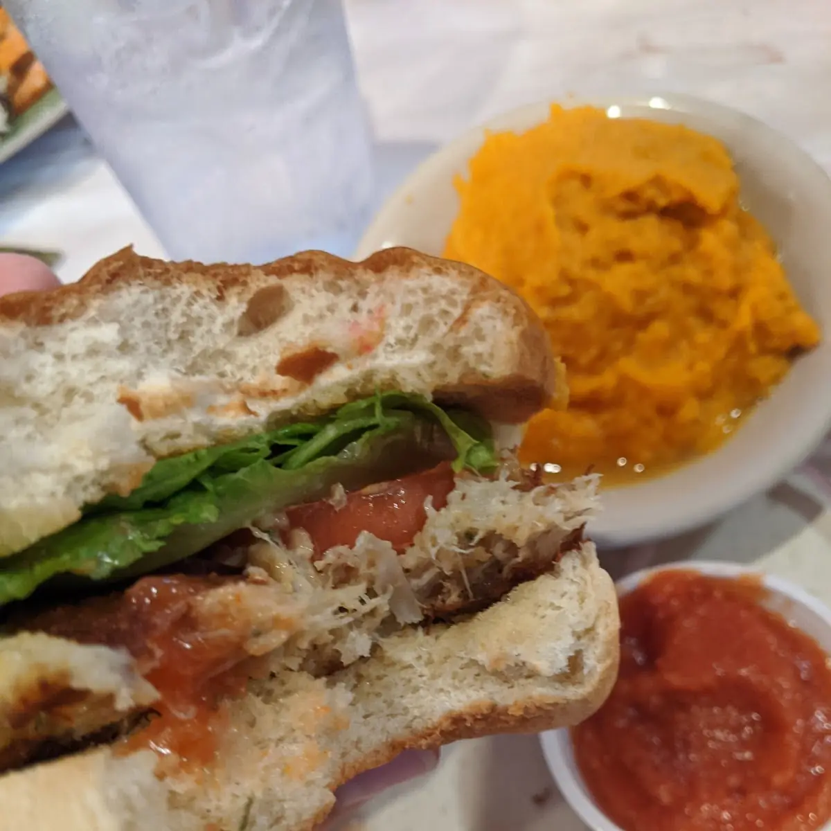 Crab Cake Sandwich
