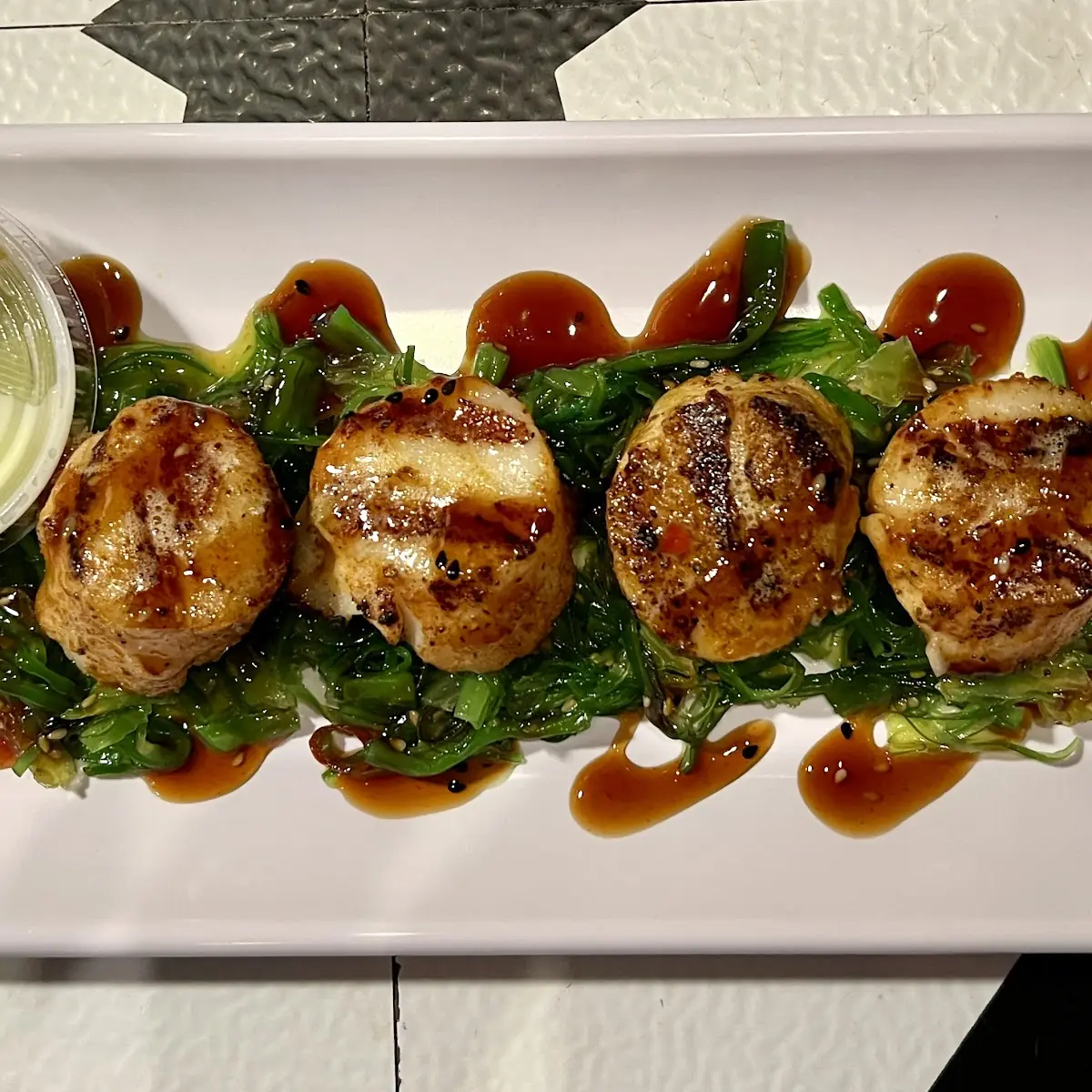 Grilled Sea Scallops