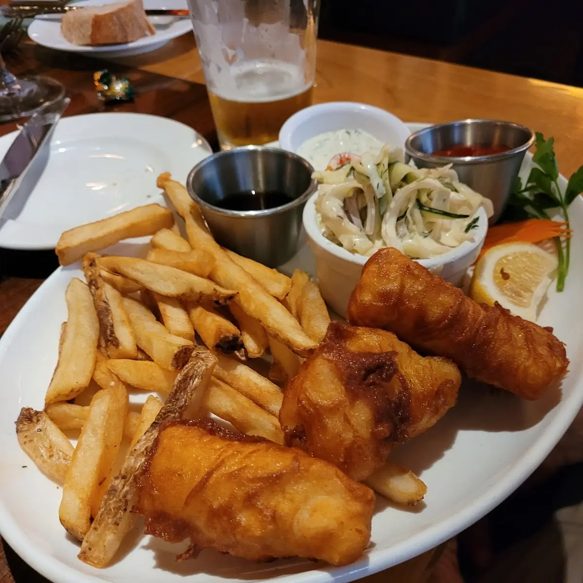 Happy Hour Fish and Chips