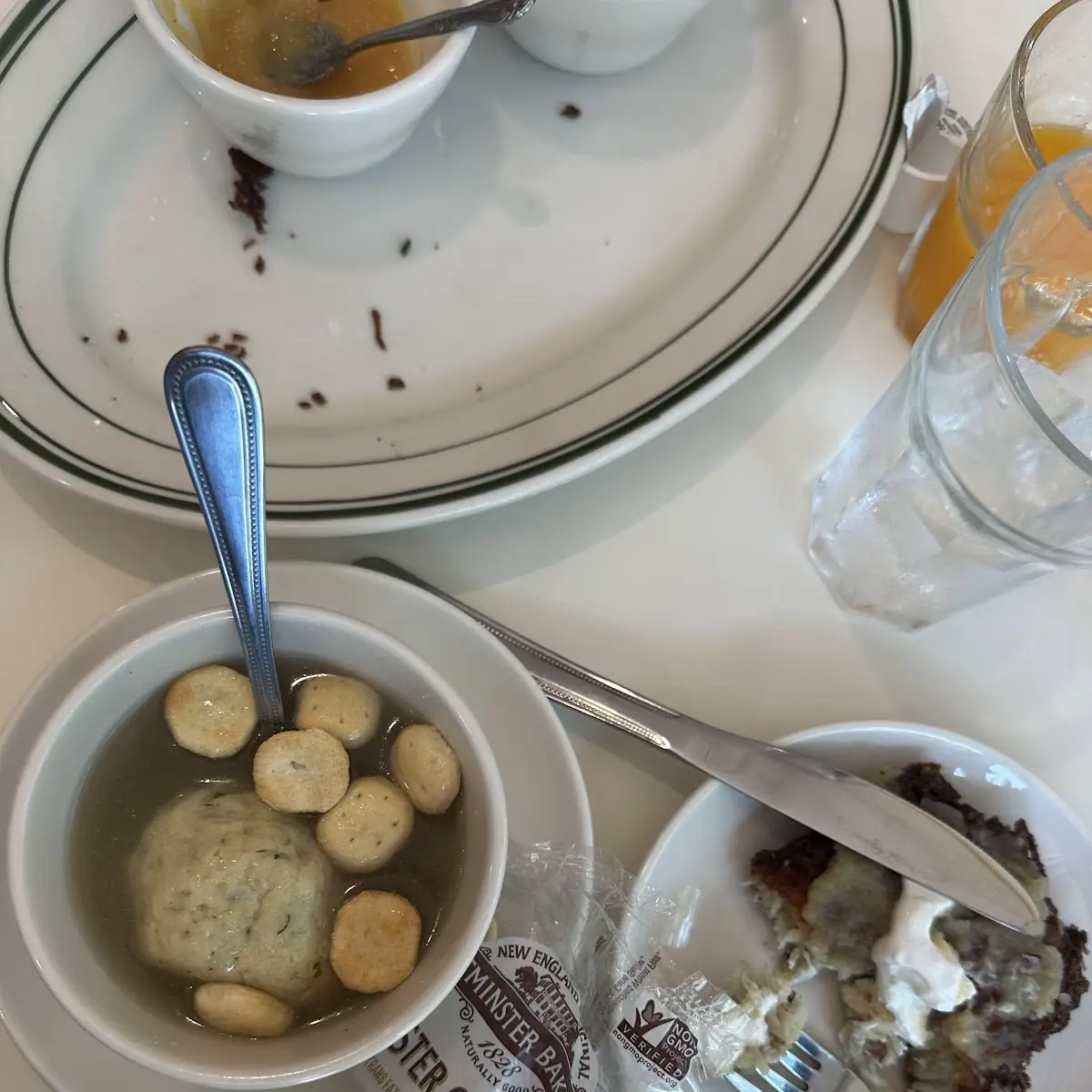 Applesauce and Sour Cream