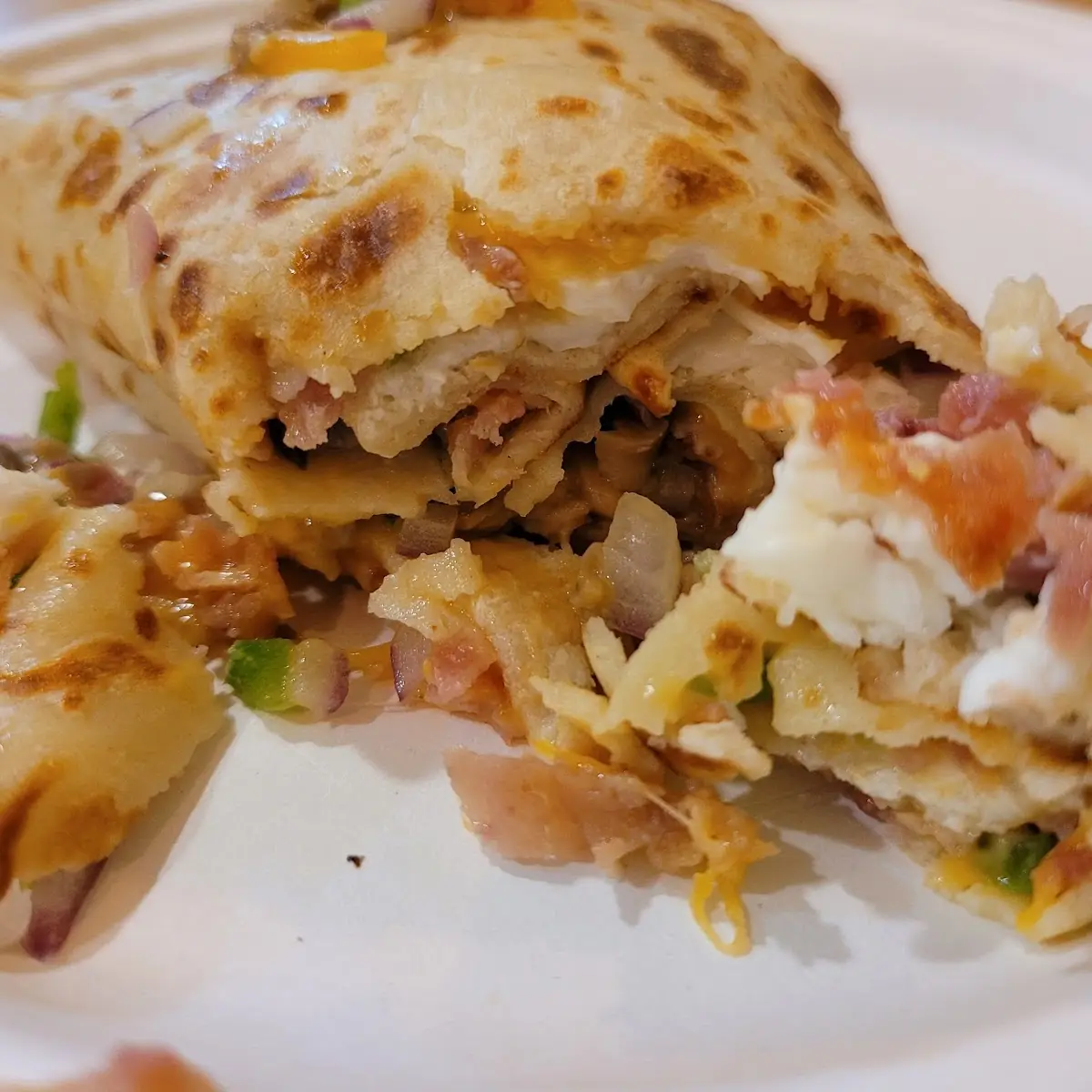 Savoury Ham & Cheese Crepe