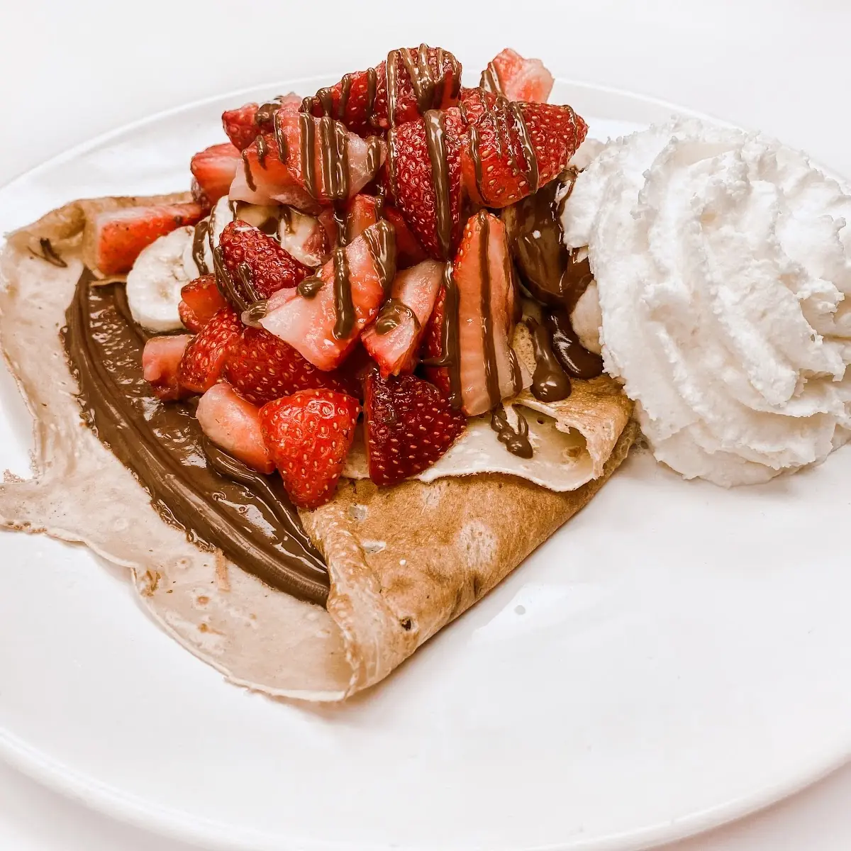 Strawberry Nutella Waffle