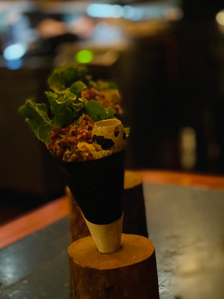 Egg & Foie Gras Temaki