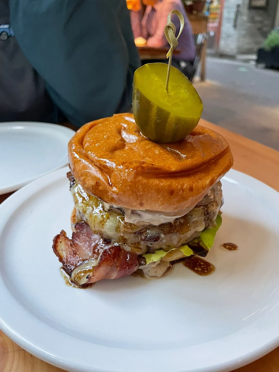 Foie Gras Hamburger