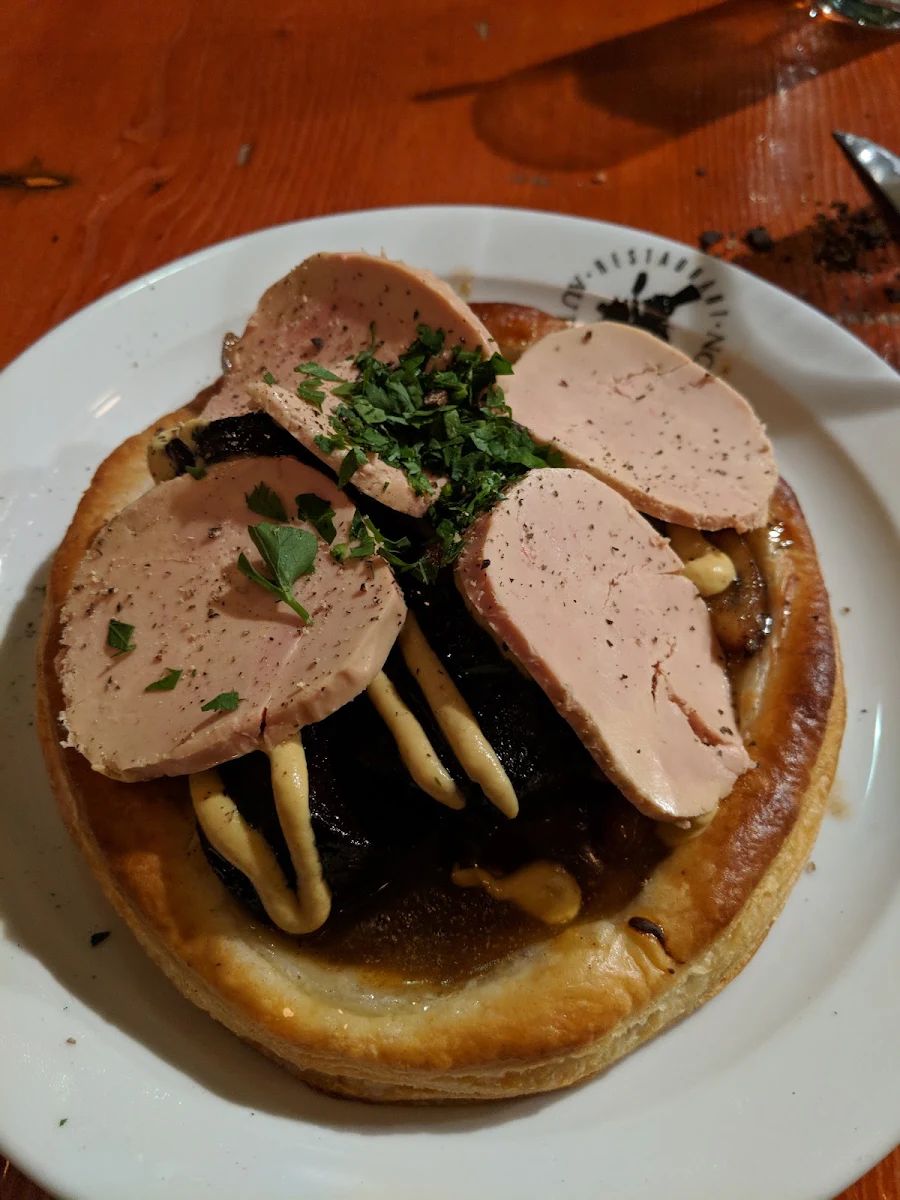 Stuffed Pied de Cochon & Foie Gras