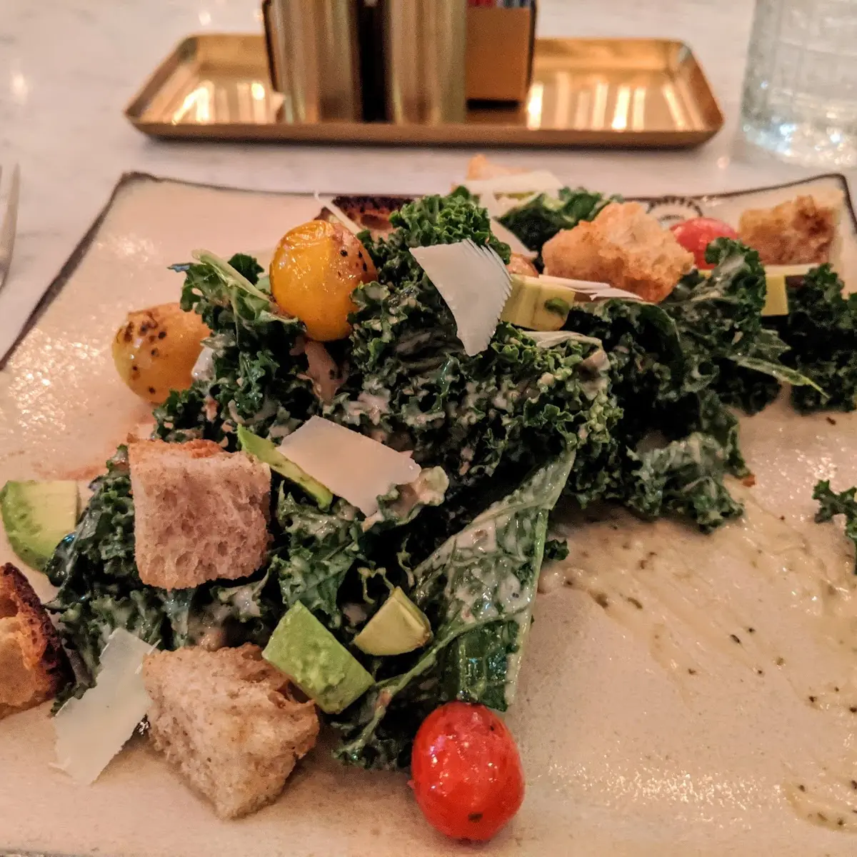 Kale Caesar Salad