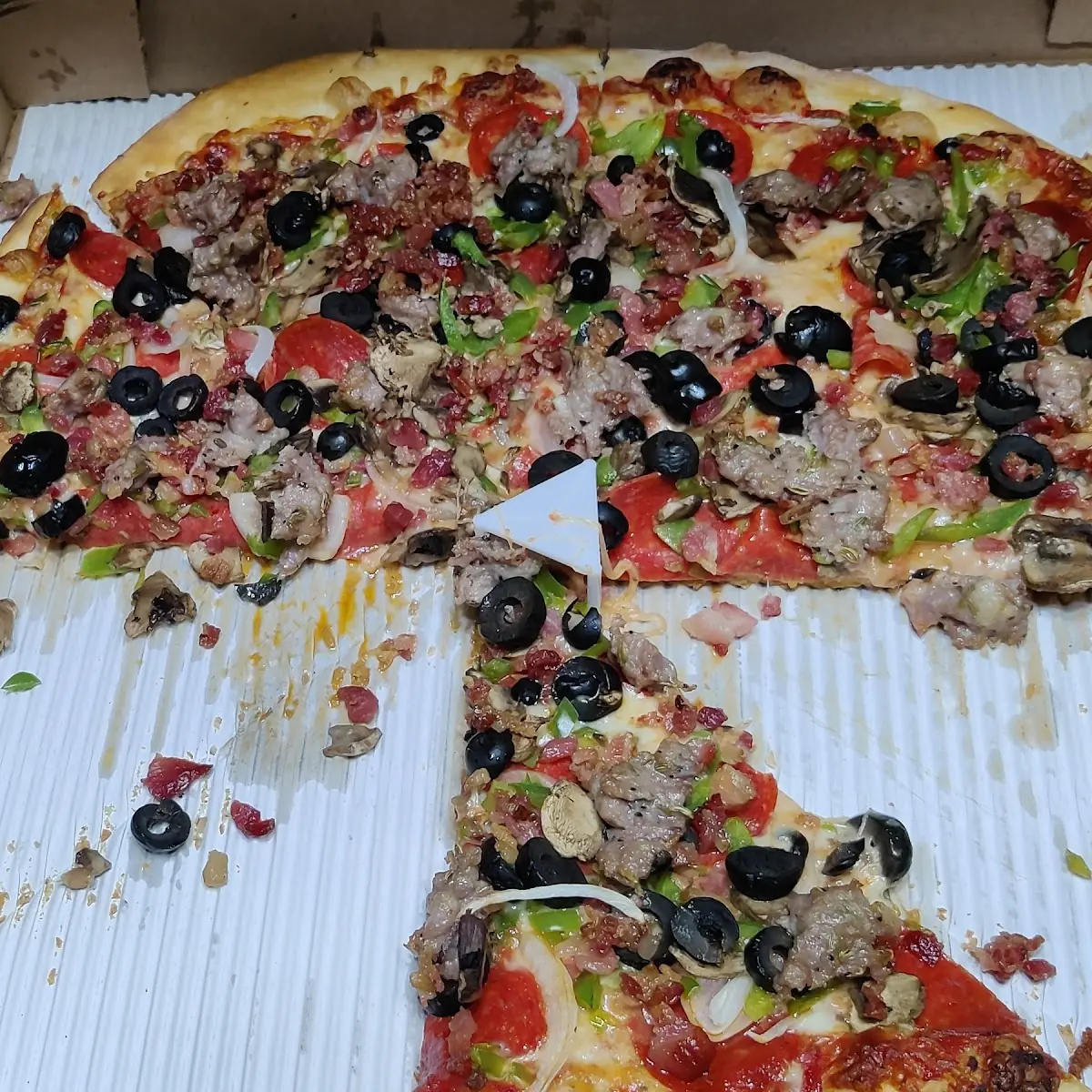 Pizza and Cheesy Bread Sticks