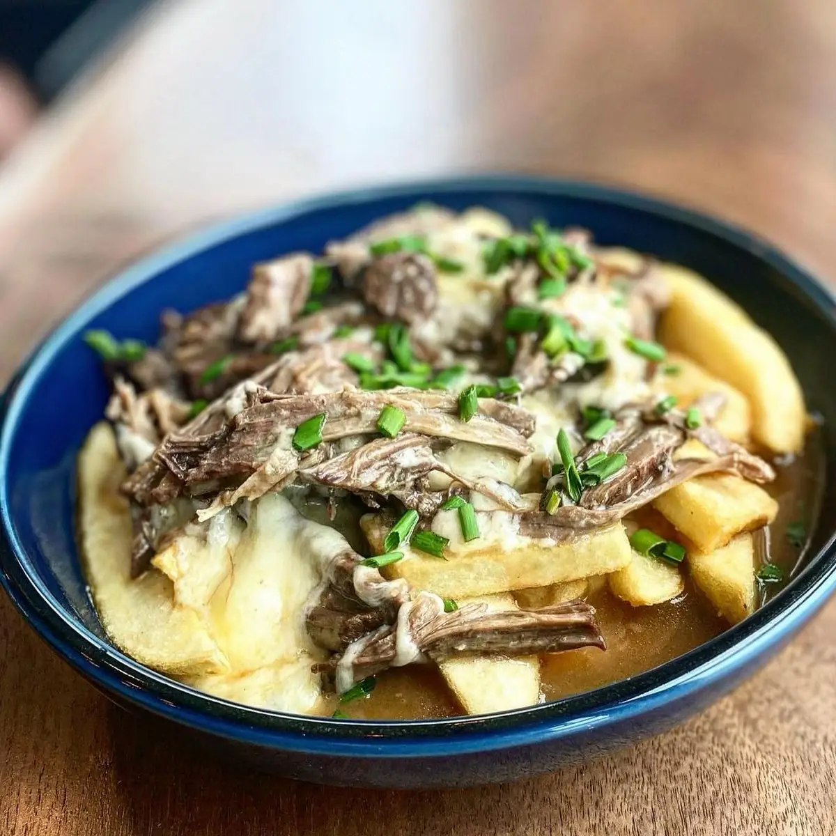 Slow Braised Short Rib Poutine GF