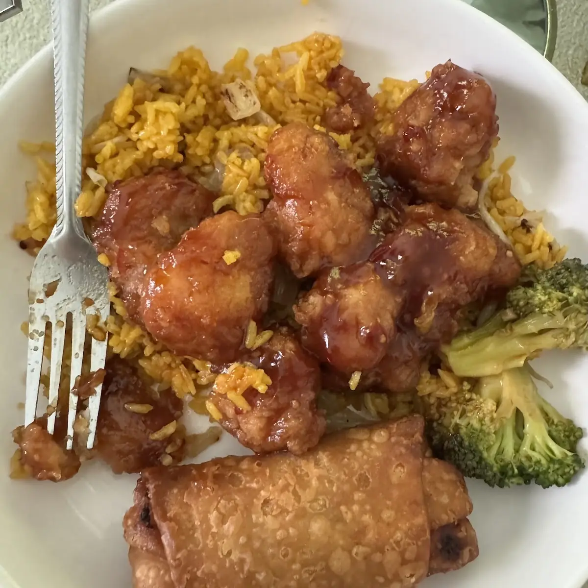 Orange Chicken or Shrimps