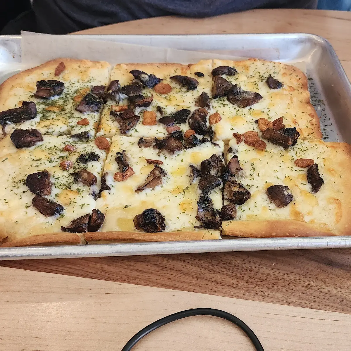 Mushroom Flat Bread