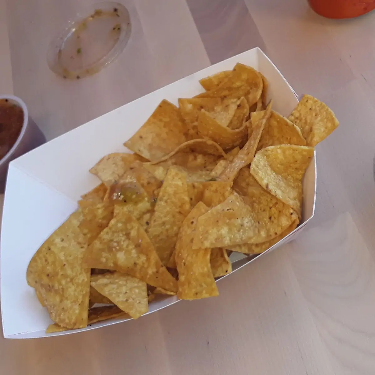 Chips with Salsa Verde