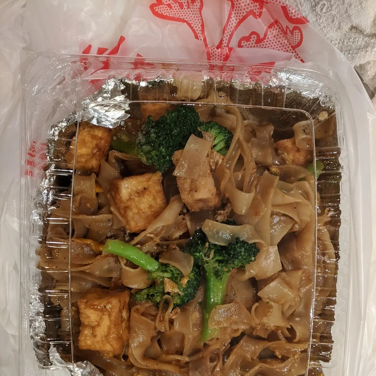 Pad See EW with Tofu