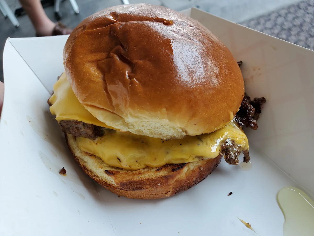 Double Double Smash Burger from Biker Dude