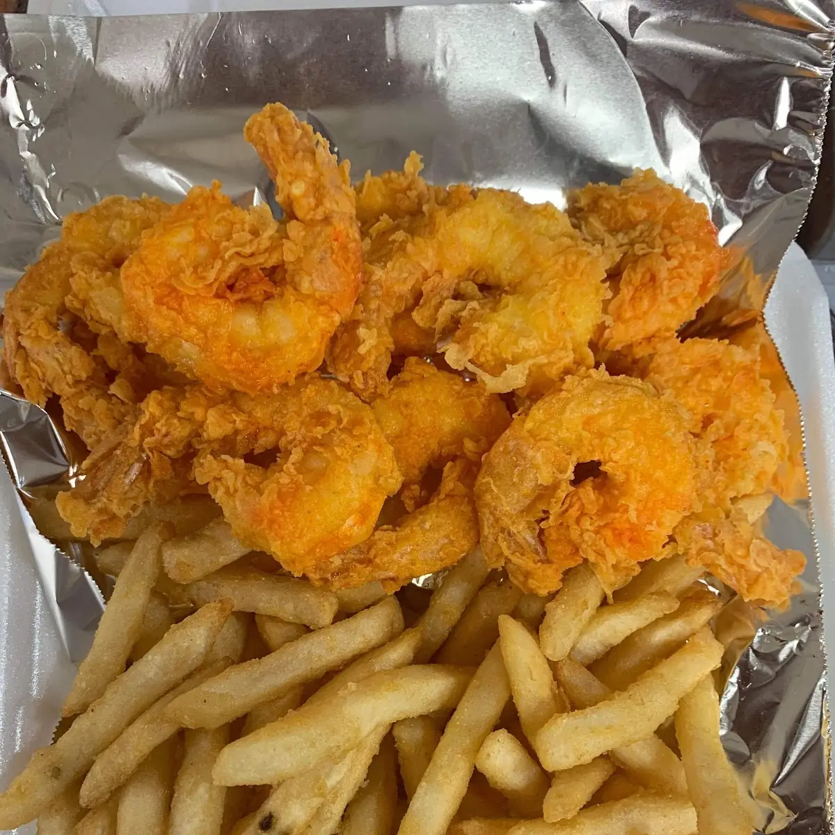 Fried Shrimp w Fries
