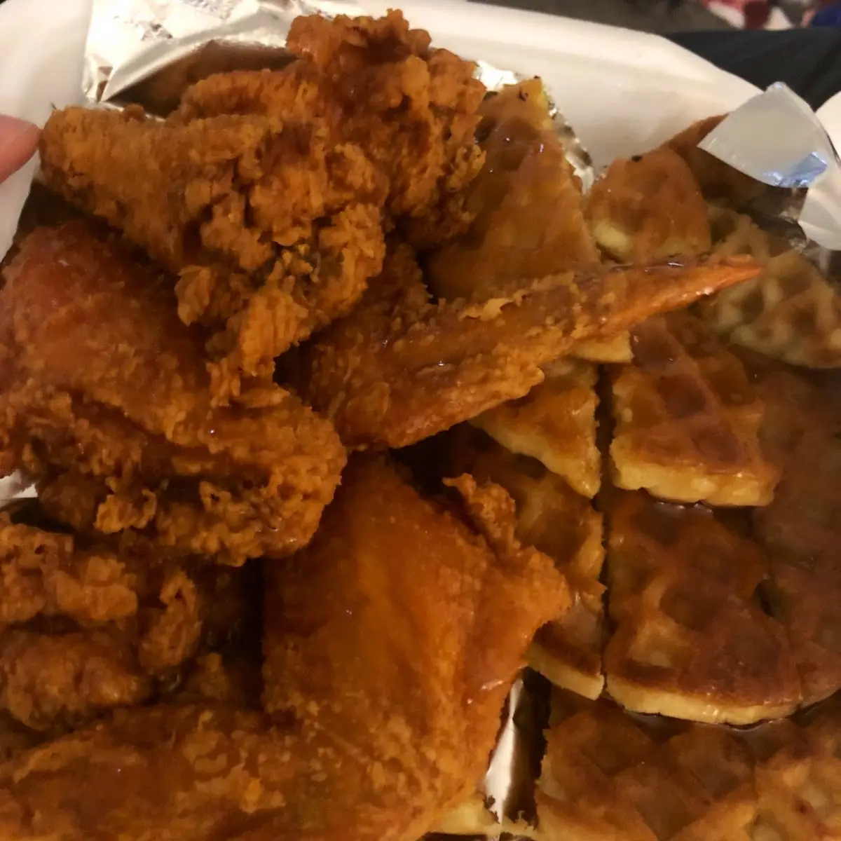 Waffles Chicken Wings