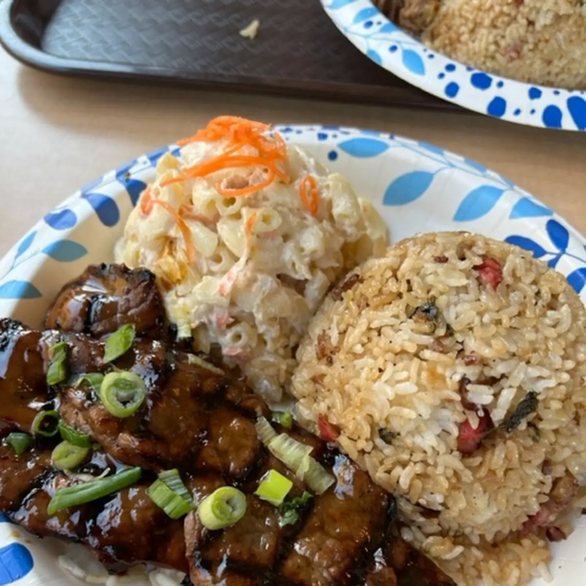 Chi Ken and Beef Combo with Fried Rice